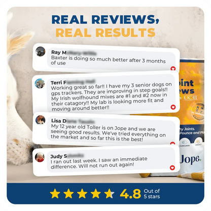 Jope Hip & Joint DogChews - 60 Count